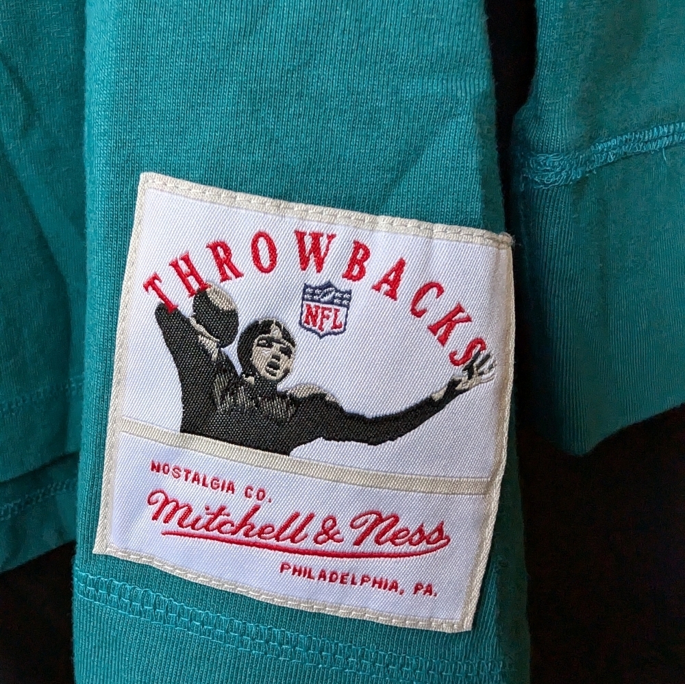 Mitchell & Ness Dan Marino #13 Miami Dolphins Throwback Jersey (3XLT) - Picture 2 of 8